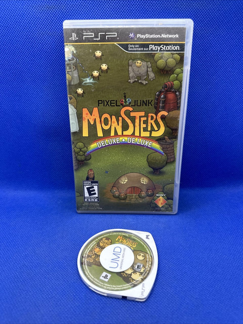 PixelJunk Monsters Deluxe (Sony PSP, 2010) No Manual - Case Damage - Tested!