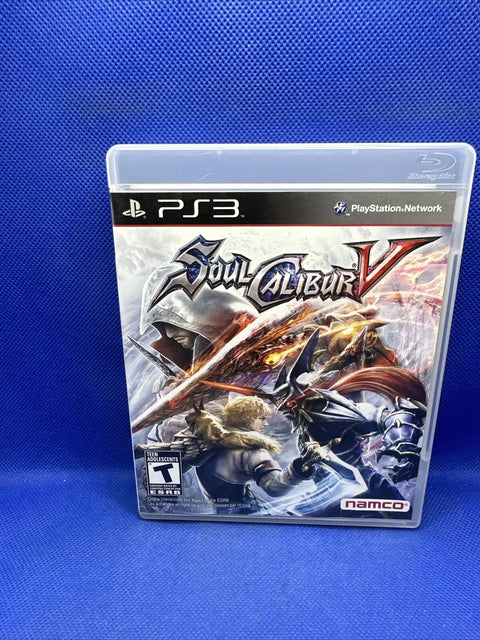 Soul Calibur V 5 (Sony PlayStation 3, 2012) PS3 CIB Complete Tested