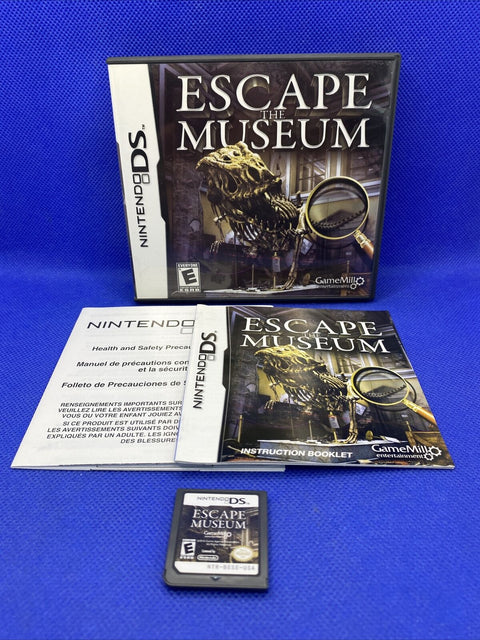 Escape the Museum (Nintendo DS, 2010) CIB Complete - Tested!