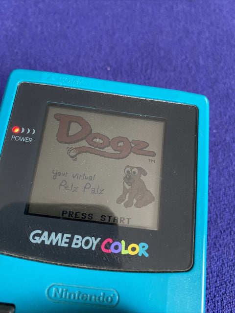 Dogz (Nintendo Game Boy Color, 1999) Dogs GBC Authentic Cartridge + Case Tested