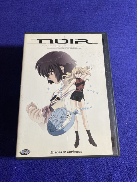 Noir DVD Lot - Volume 1 2 3 + 5 (DVD, 2003) Region 1 Anime