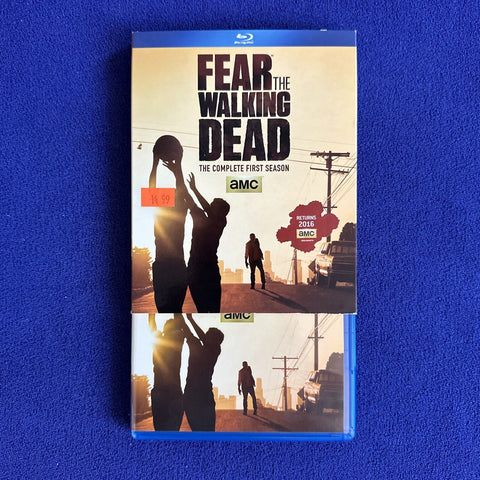 The Walking Dead Seasons 1-4 Blu Ray Lot + Fear The Walking Dead Season 1 2 3 4