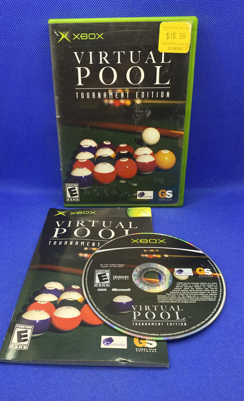 Virtual Pool: Tournament Edition (Microsoft Original Xbox, 2005) Complete Tested