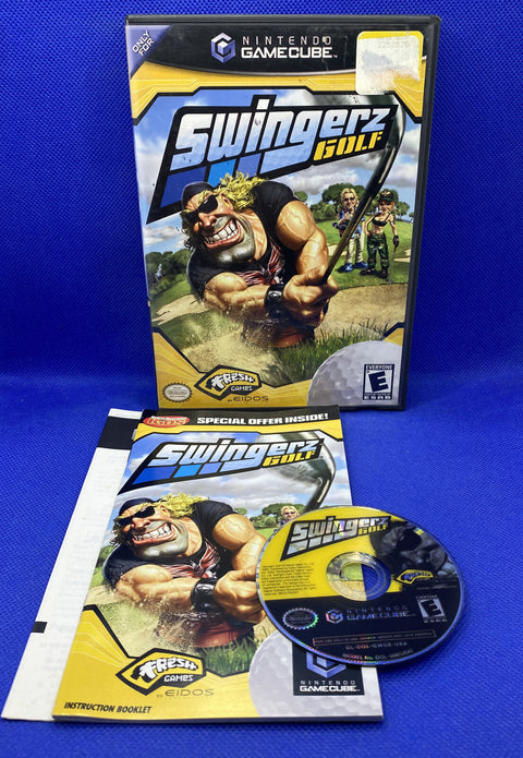 Swingerz Golf (Nintendo GameCube, 2002) CIB Complete, Tested!