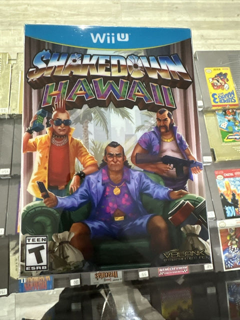 NEW! Shakedown Hawaii Special Nintendo Wii U 2019 - Factory Sealed!