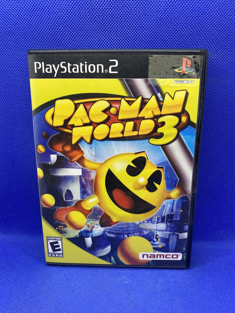 Pac-Man World 3 (Sony PlayStation 2, 2005) PS2 CIB Complete - Tested!