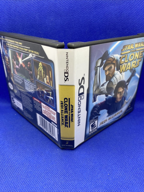 Star Wars: The Clone Wars Jedi Alliance (Nintendo DS, 2008) CIB Complete Tested!