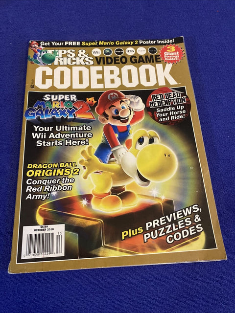 Tips & Tricks Video Game Codebook 2010 - Super Mario Galaxy 2 - No Poster