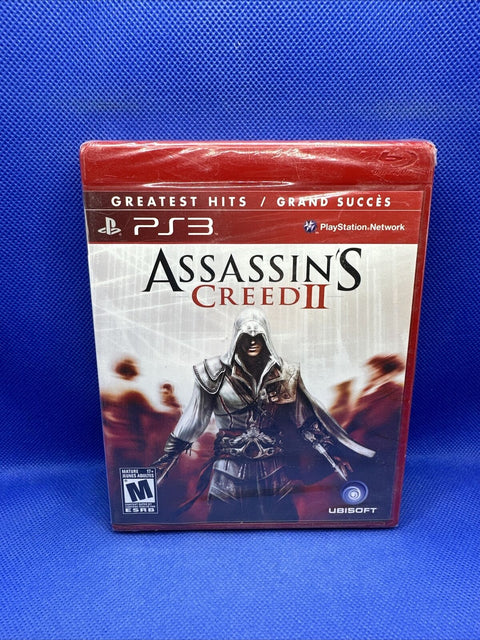 NEW! Assassins Creed 2 II (Sony PlayStation 3, 2009) PS3 Greatest Hits - Sealed!