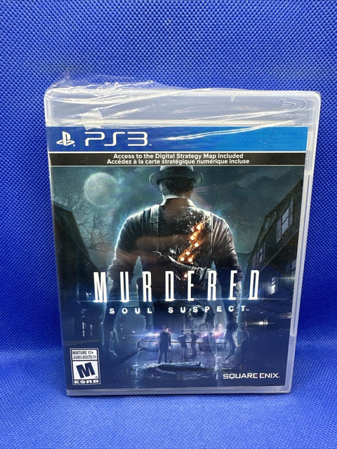 NEW! Murdered Soul Suspect (Sony PlayStation 3, PS3) Factory Sealed! Disc Loose