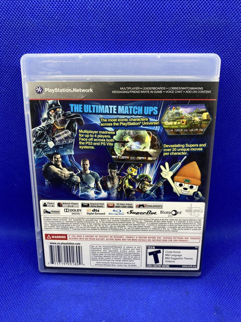 Playstation All-Stars Battle Royale - Walmart Variant (PS3, 2012) CIB Complete