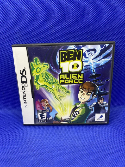 *NO GAME* Ben 10: Alien Force (Nintendo DS, 2008) Case + Manual Only!