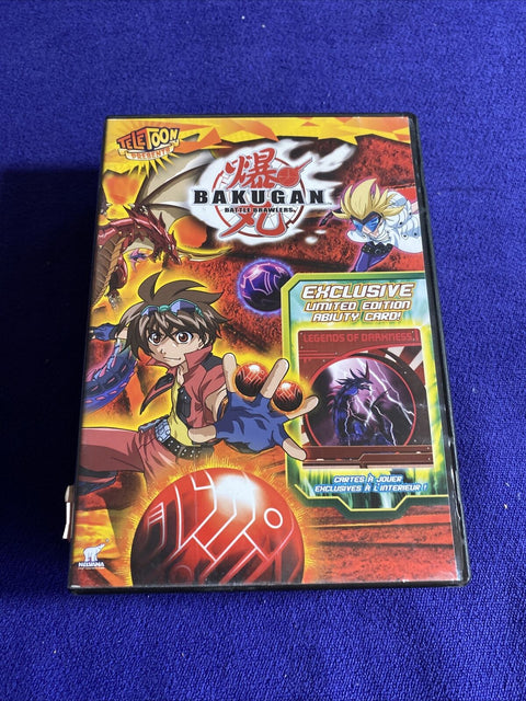 Lot of 3 Bakugan DVDs - Volume 2, 4 + 6 Steelbook - Tested!