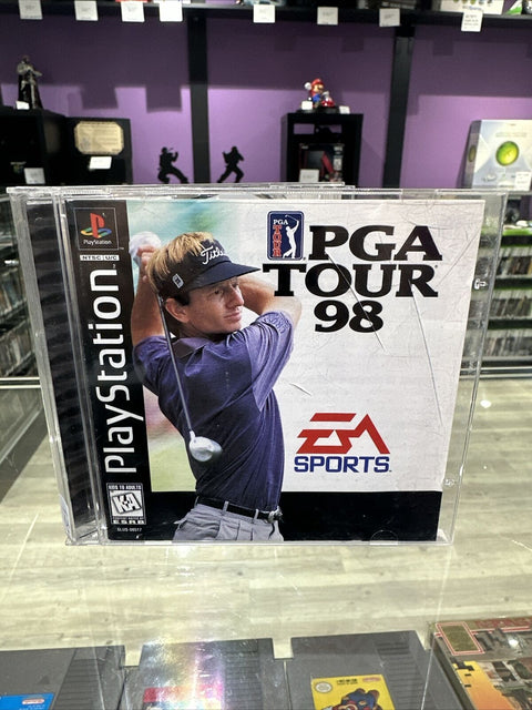 PGA Tour 98 (Sony PlayStation 1, 1997) PS1 CIB Complete Tested!