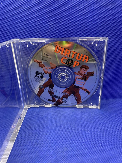 Virtua Cop (Sega Saturn, 1995) NFR Disc Only - Tested!