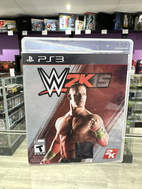 WWE 2K15 (Sony PlayStation 3, 2014) Tested CIB Complete PS3