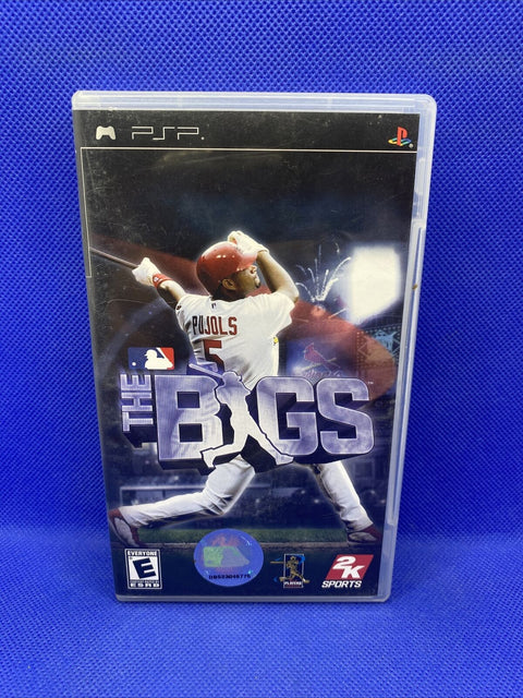 The Bigs (Sony PSP, 2007) NO MANUAL - Tested, Working!