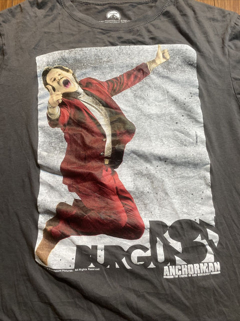 Ron Burgundy T-shirt Size Medium - 2014 Paramount Anchorman Official Movie Promo