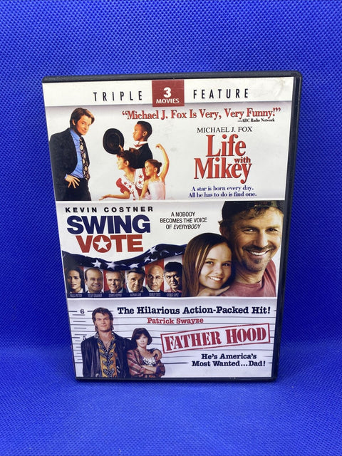 Life with Mikey/Swing Vote/Father Hood (DVD, 2012, 2-Disc Set)