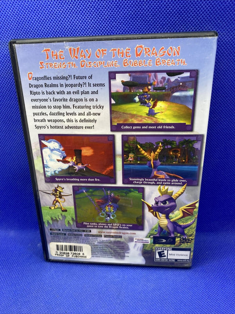 Spyro: Enter the Dragonfly Greatest Hits (PlayStation 2, PS2) Complete Tested