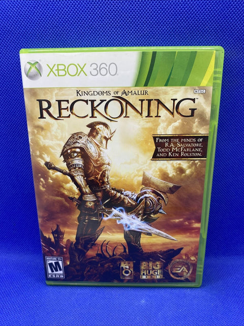 Kingdoms of Amalur: Reckoning (Microsoft Xbox 360, 2012) CIB Complete - Tested!