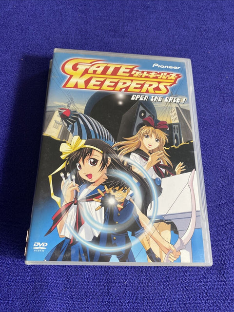 Lot of 2 Gate Keepers DVD’s w/ Agent Cards - Open the Gate + 21 Volume 1 Anime