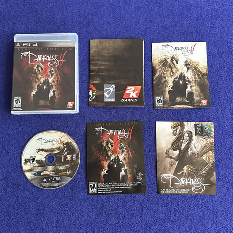 The Darkness II 2 Limited Edition (Sony PlayStation 3, PS3) Complete w/ Poster