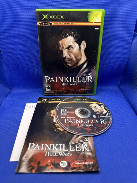 Painkiller: Hell Wars (Microsoft Original OG Xbox, 2006) CIB Complete - Tested!