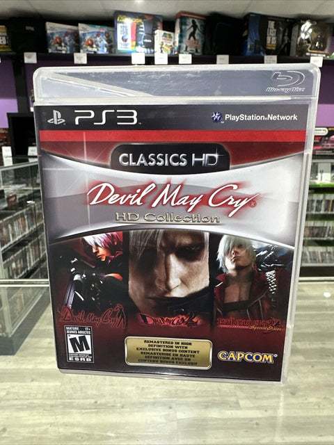 Devil May Cry HD Collection (Sony PlayStation 3, 2012) PS3 CIB Complete Tested!