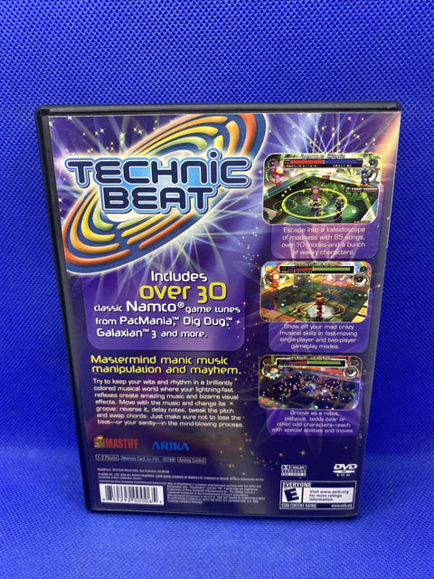 Technic Beat (Sony PlayStation 2, 2004) PS2 CIB Complete - Tested!