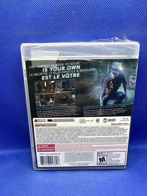 NEW! Murdered Soul Suspect (Sony PlayStation 3, PS3) Factory Sealed! Disc Loose