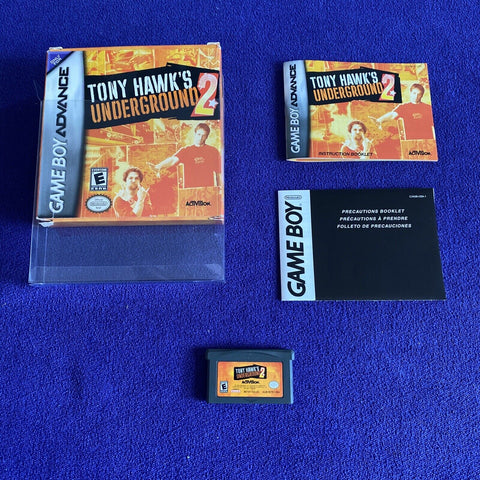 Tony Hawk's Underground 2 (Nintendo Game Boy Advance) GBA CIB Complete Tested