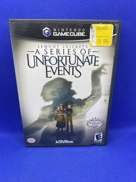 A Series of Unfortunate Events (Nintendo GameCube, 2004) CIB Complete - Tested!