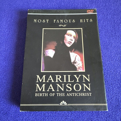 Marilyn Manson Birth Of the Antichrist Most Greatest Hits Music On DVD