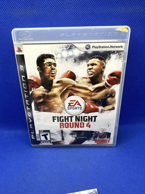 Fight Night Round 4 (Sony PlayStation 3, 2009) PS3 CIB Complete Tested Boxing