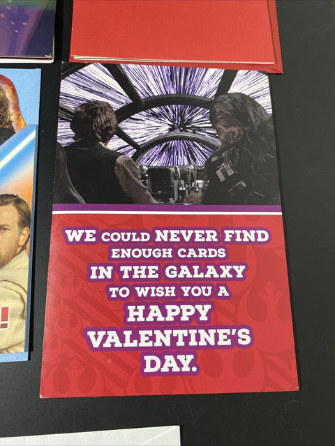 Star Wars Hallmark Birthday Valentine’s Card Lot Of 5 - Yoda, R2D2