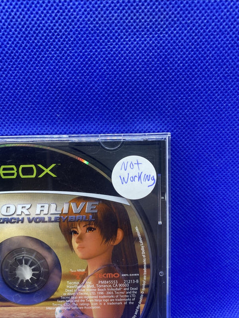 *NOT WORKING* Dead or Alive: Xtreme Beach Volleyball (Microsoft Original Xbox)