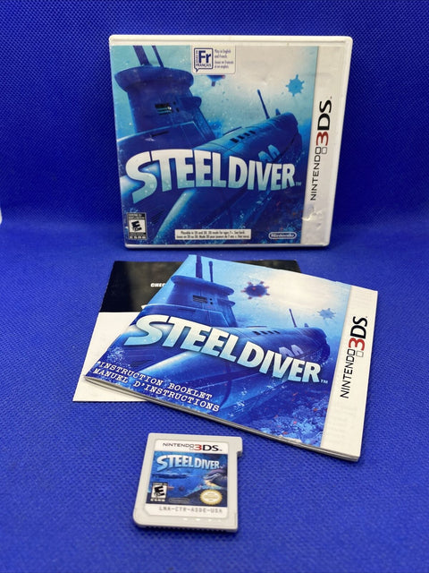 Steel Diver (Nintendo 3DS, 2011) CIB Complete - Tested!