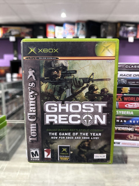 Tom Clancy's Ghost Recon (Microsoft Original Xbox, 2002)  Tested!