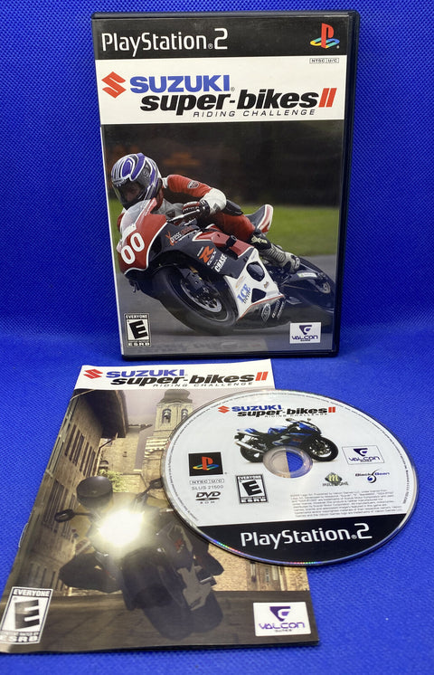 Suzuki Super-bikes II: Riding Challenge (Sony PlayStation 2, 2006) PS2 Complete