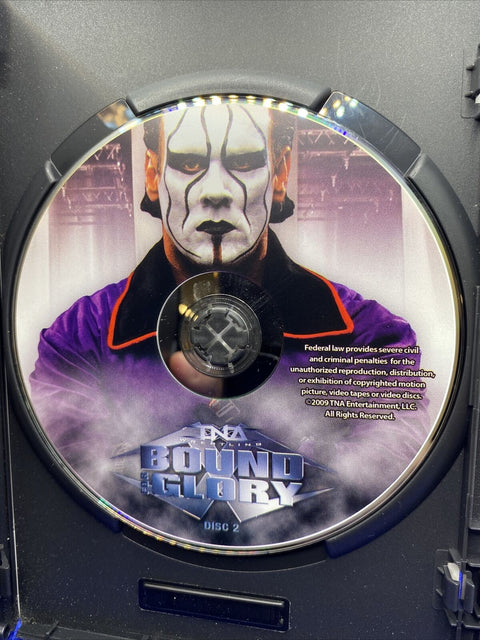 TNA Wrestling: Bound For Glory 2009 2-Disc (DVD, 2009) Sting, Kurt Angle