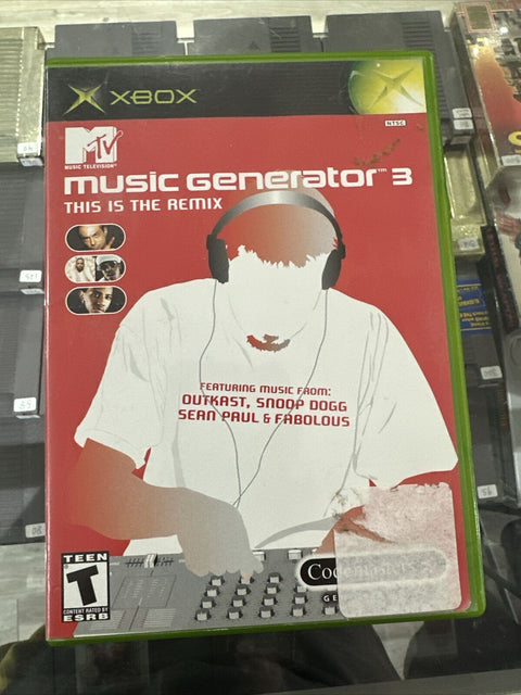 MTV Music Generator 3: This Is The Remix (Microsoft Original Xbox, 2004) Tested!