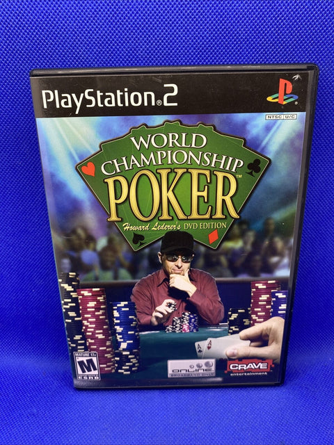 World Championship Poker DVD Edition (Sony PlayStation 2, 2004) PS2 CIB Complete