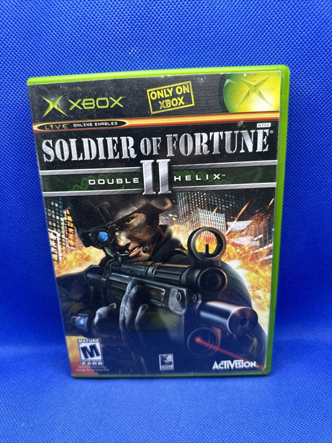 Soldier of Fortune II: Double Helix (Microsoft Original Xbox, 2003) Complete