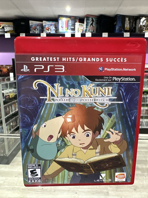 Ni No Kuni: Wrath of the White Witch (PlayStation 3) PS3 CIB Complete Tested!