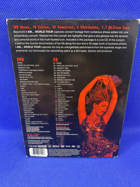 Beyonce I Am World Tour DVD + CD Combo
