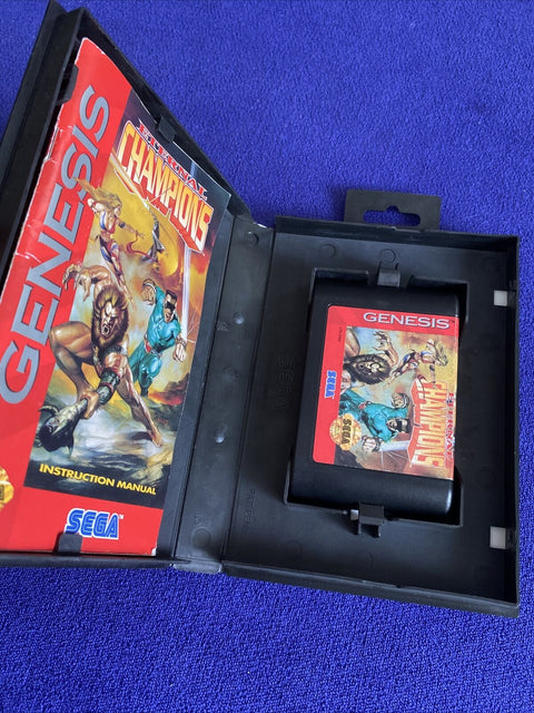 Eternal Champions (Sega Genesis, 1993) Authentic CIB Complete - Tested!