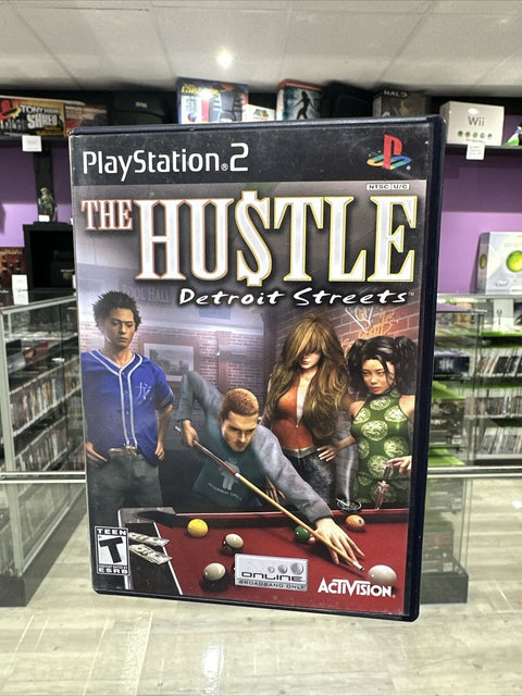 Hustle: Detroit Streets (Sony PlayStation 2, 2006) PS2 CIB Complete Tested!