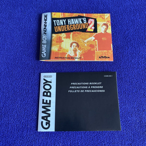 Tony Hawk's Underground 2 (Nintendo Game Boy Advance) GBA CIB Complete Tested