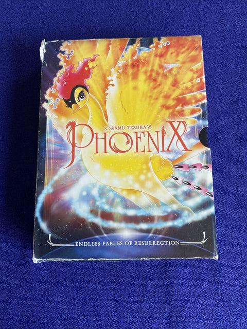 Phoenix - Collection: Vol. 1-3 (Anime DVD, 2008, 3-Disc Set) NTSC Region 1